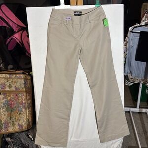 Apt 9 Womens Petite Khakis Dress Pants Size OP